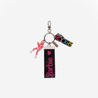 The front view of the Barbie Debossed Key Charm