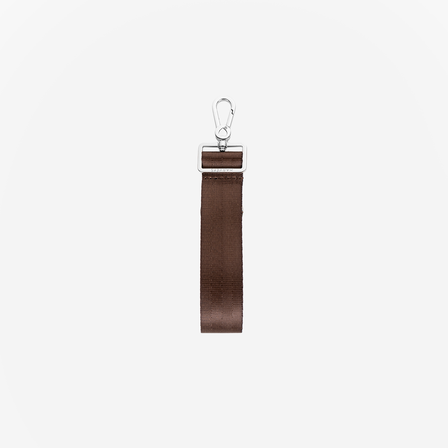 The back view of a 4 Panel Keychain in Espresso