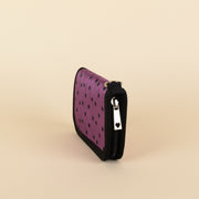 Fun Size Wallet Lilac Dots Side View