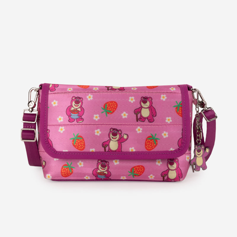 Disney Lotso Foldover Crossbody Front View