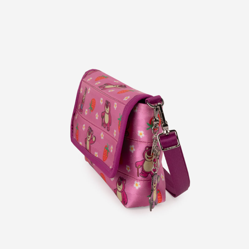 Disney Lotso Foldover Crossbody Side View