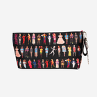 The front view of the Barbie Through The Eras Makeup Case