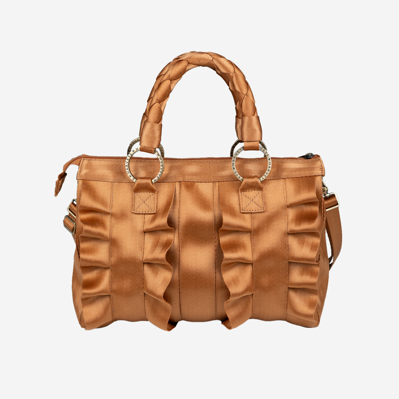 Lola Satchel in the color Cognac