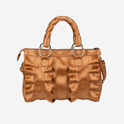Lola Satchel in the color Cognac