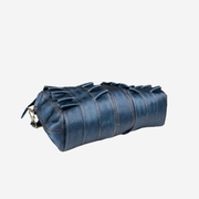 Bottom view of a Lola Satchel in Denim