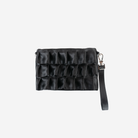 The front view of the Lola Wristlet in Black