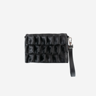 The front view of the Lola Wristlet in Black