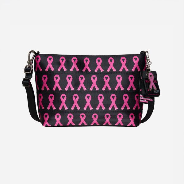 Medium Convertible Clutch | Pink Ribbon | HARVEYS – Harveys