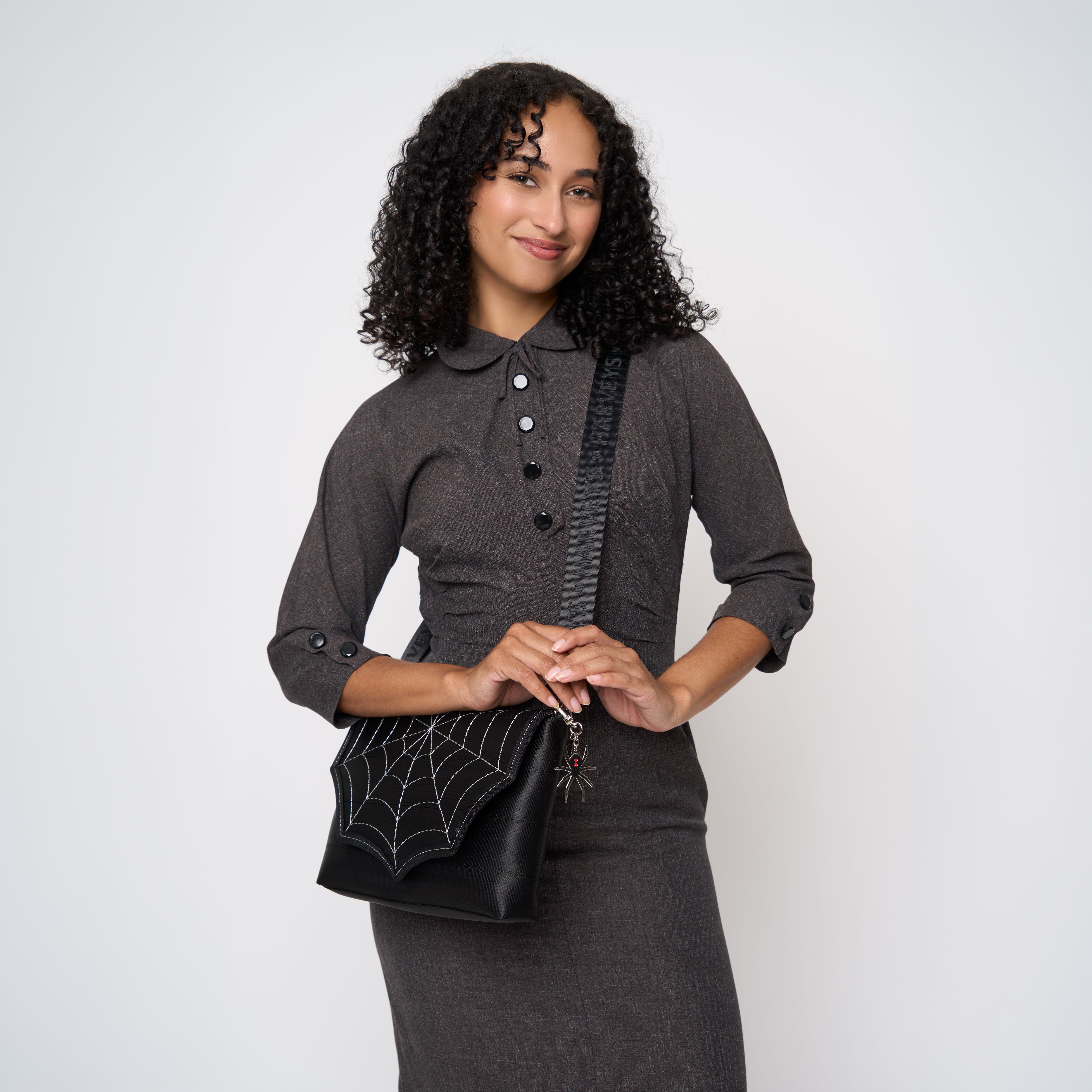 Medium Foldover Crossbody (Collector's Series) | Black Widow