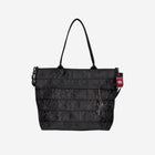 The front of a Black Widow Medium Streamline Tote 