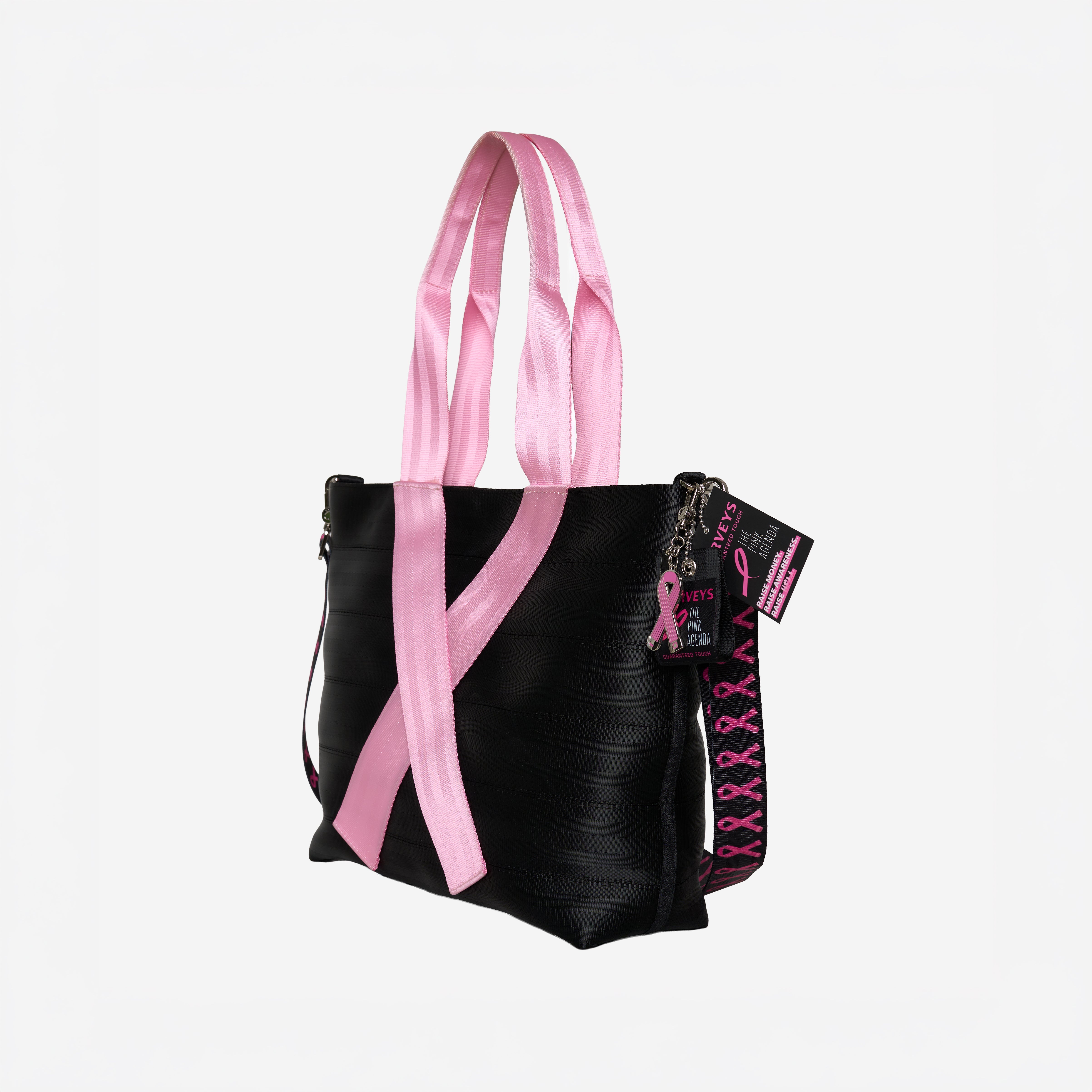 Medium Streamline Tote | Breast Cancer Pink Ribbon | HARVEYS – Harveys