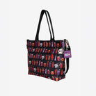 Front & side view of Medium Streamline Tote Shag Spooky Tiki Cocktail