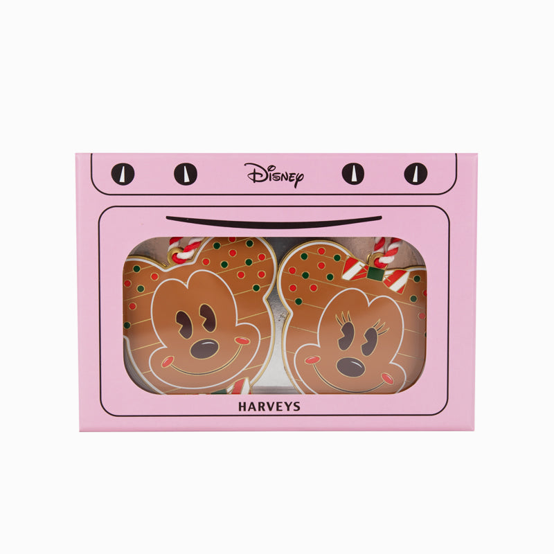 Disney Mickey and Minnie Christmas Charm Set 