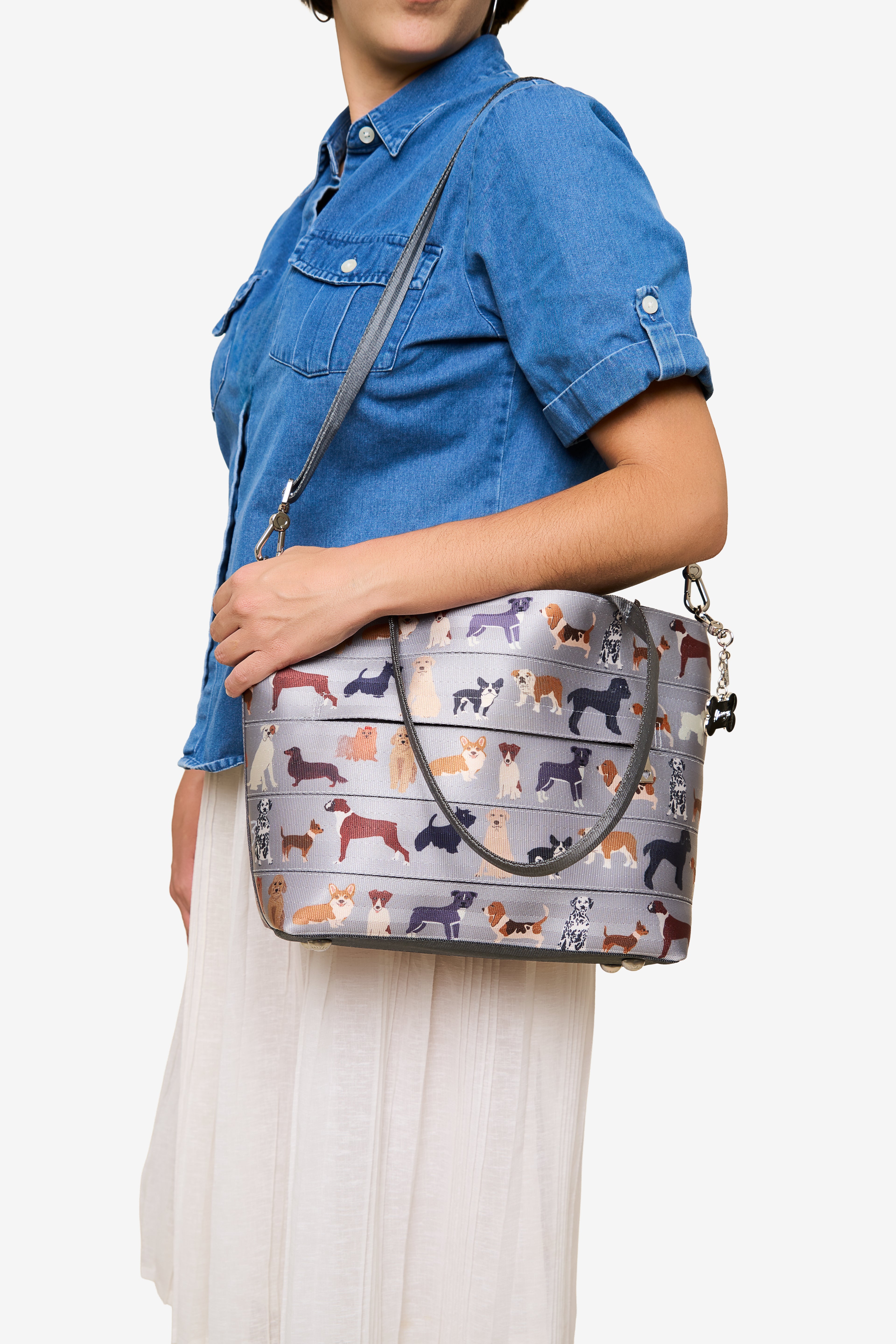 TOP DOG ON MODEL CROSSBODY FRONT VIEW