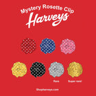 Mystery Dottie Rosette Clip **Final Sale
