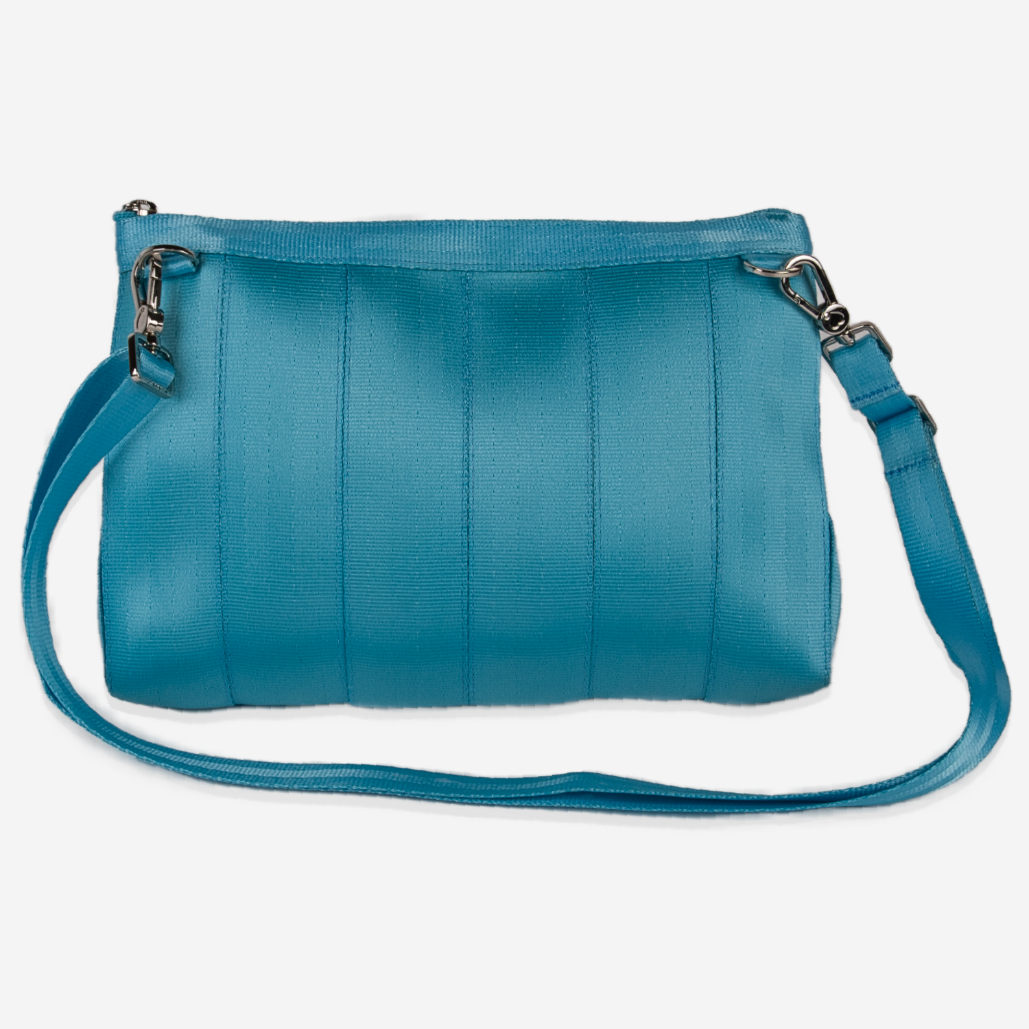 The back of a Maliblue Lola Bow Clutch