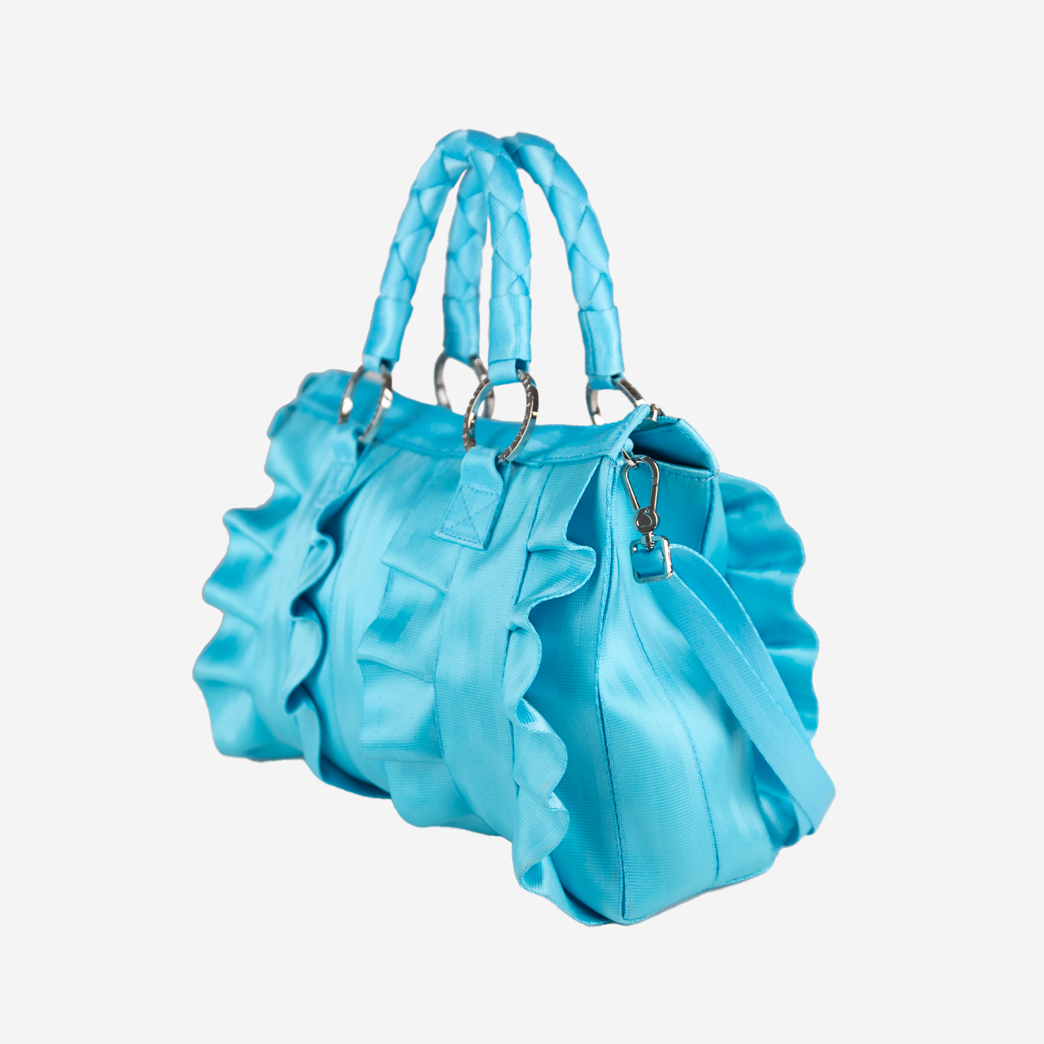 Side view of a Maliblue Lola Satchel