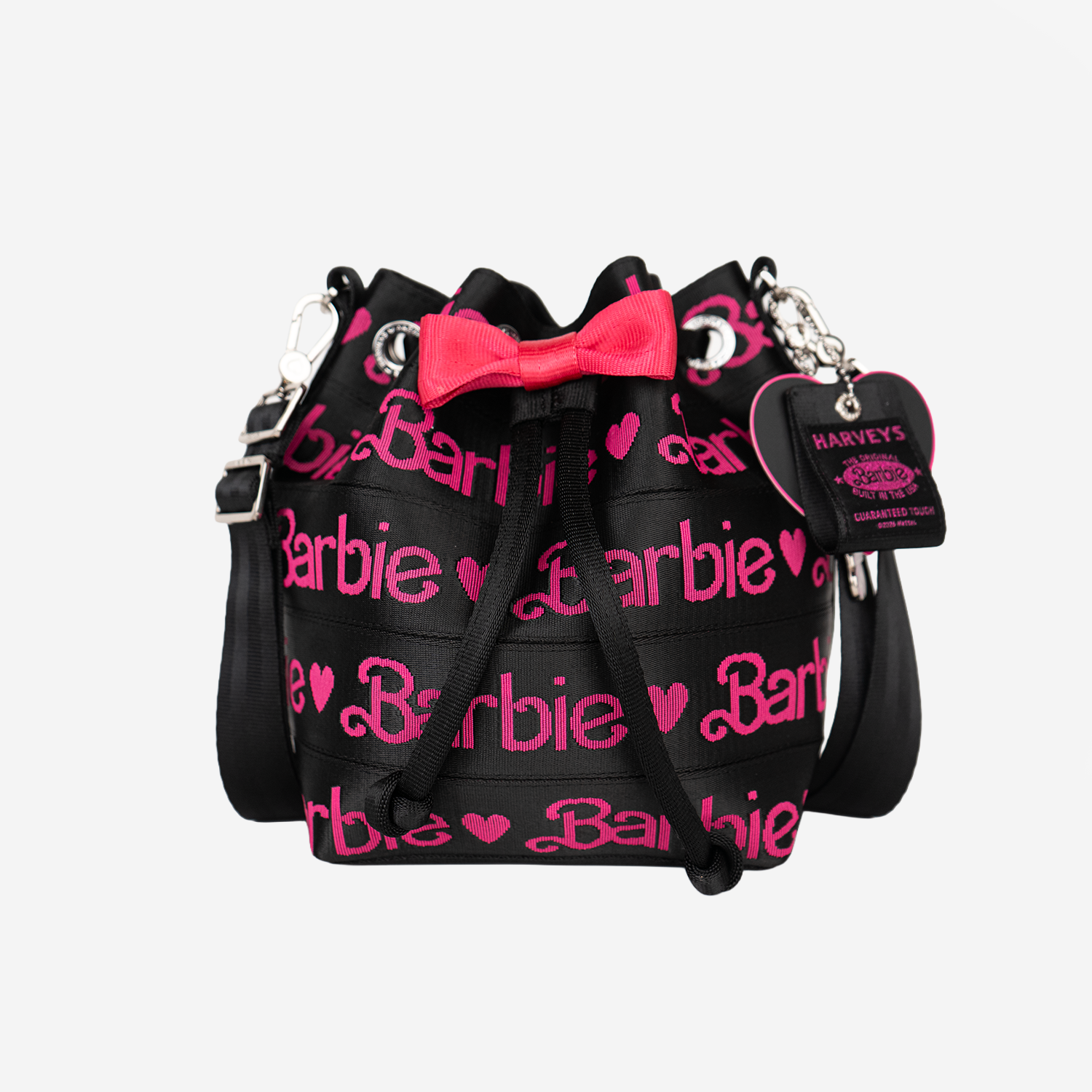 The front view of the Barbie Debossed Medium Parkhopper