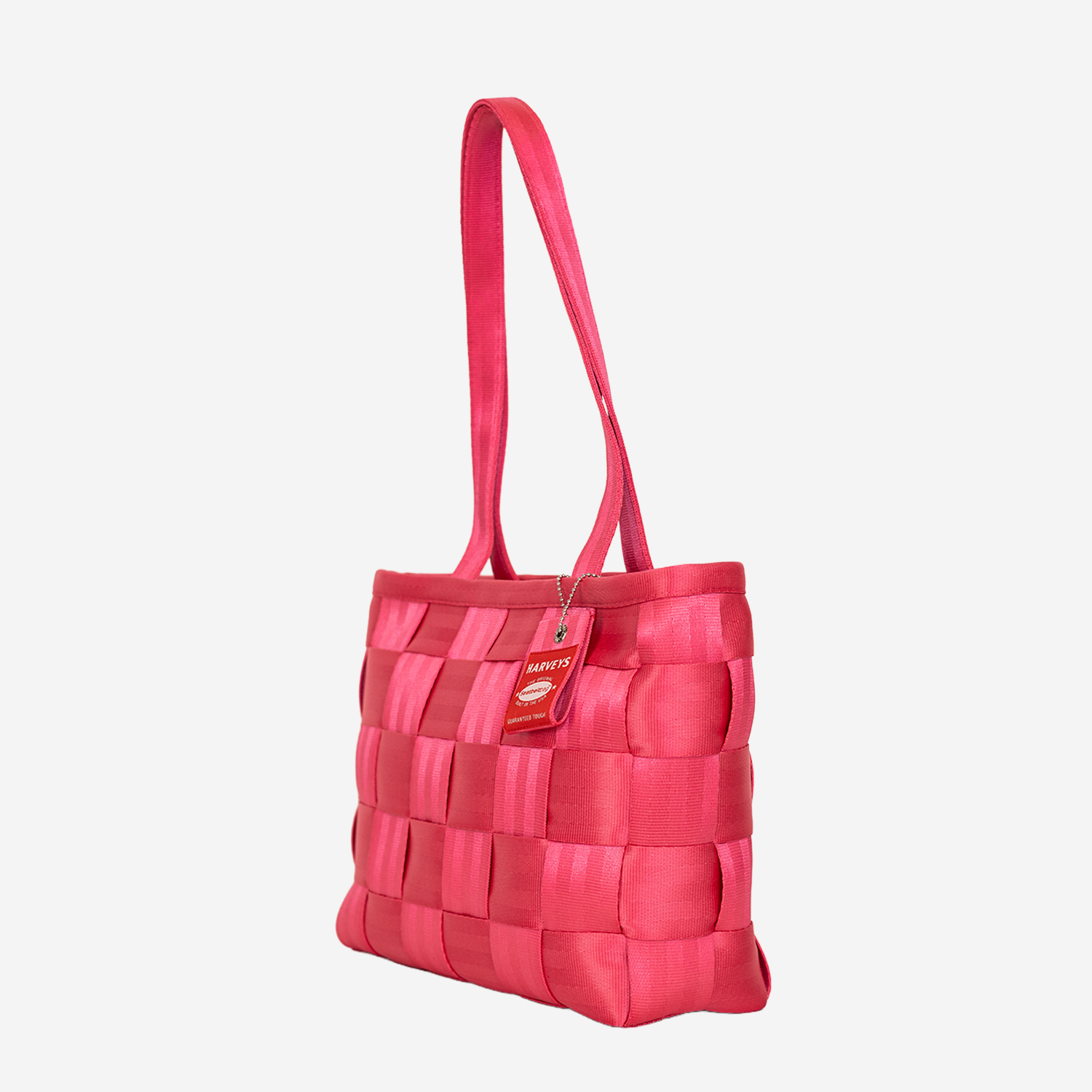 Side view of a Large Tote in Melon