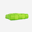 The bottom view of a Mini Messenger in Lime
