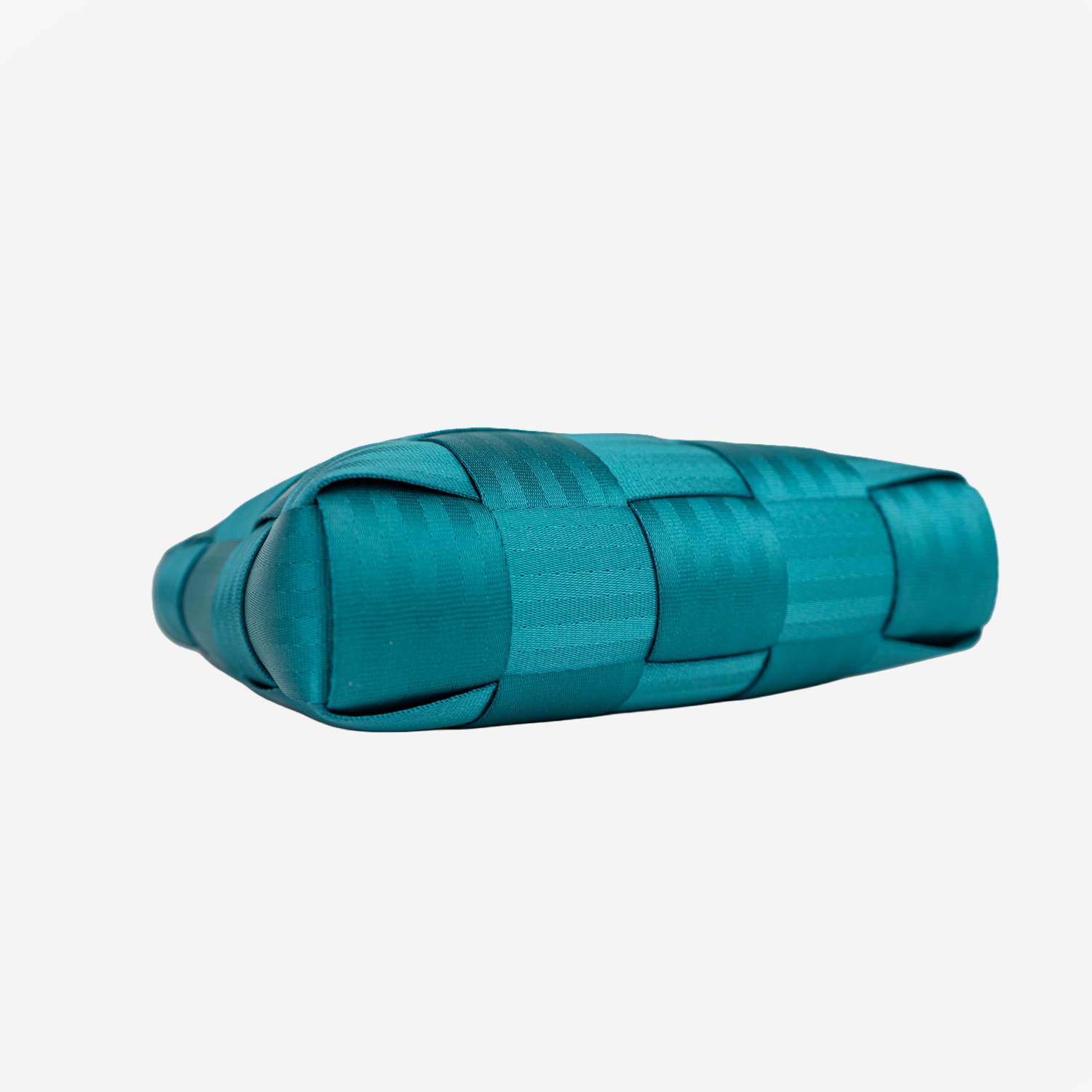 The bottom view of the Mini Messenger in Aqua
