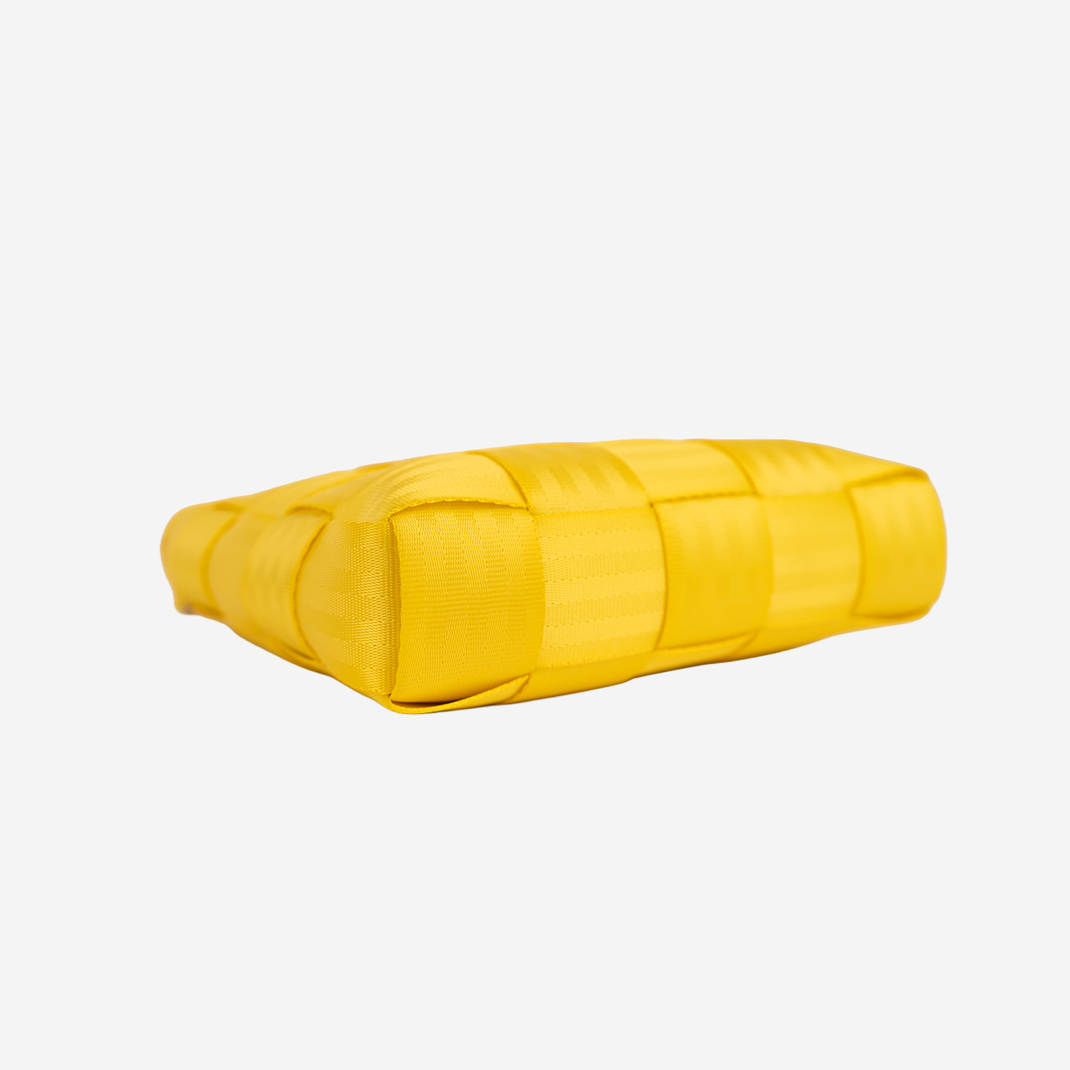 The bottom view of the Mini Messenger in Lemon