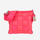 The front view of the Mini Messenger in Dragonfruit