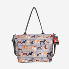 The front view of the Mini Streamline Tote in Top Dog