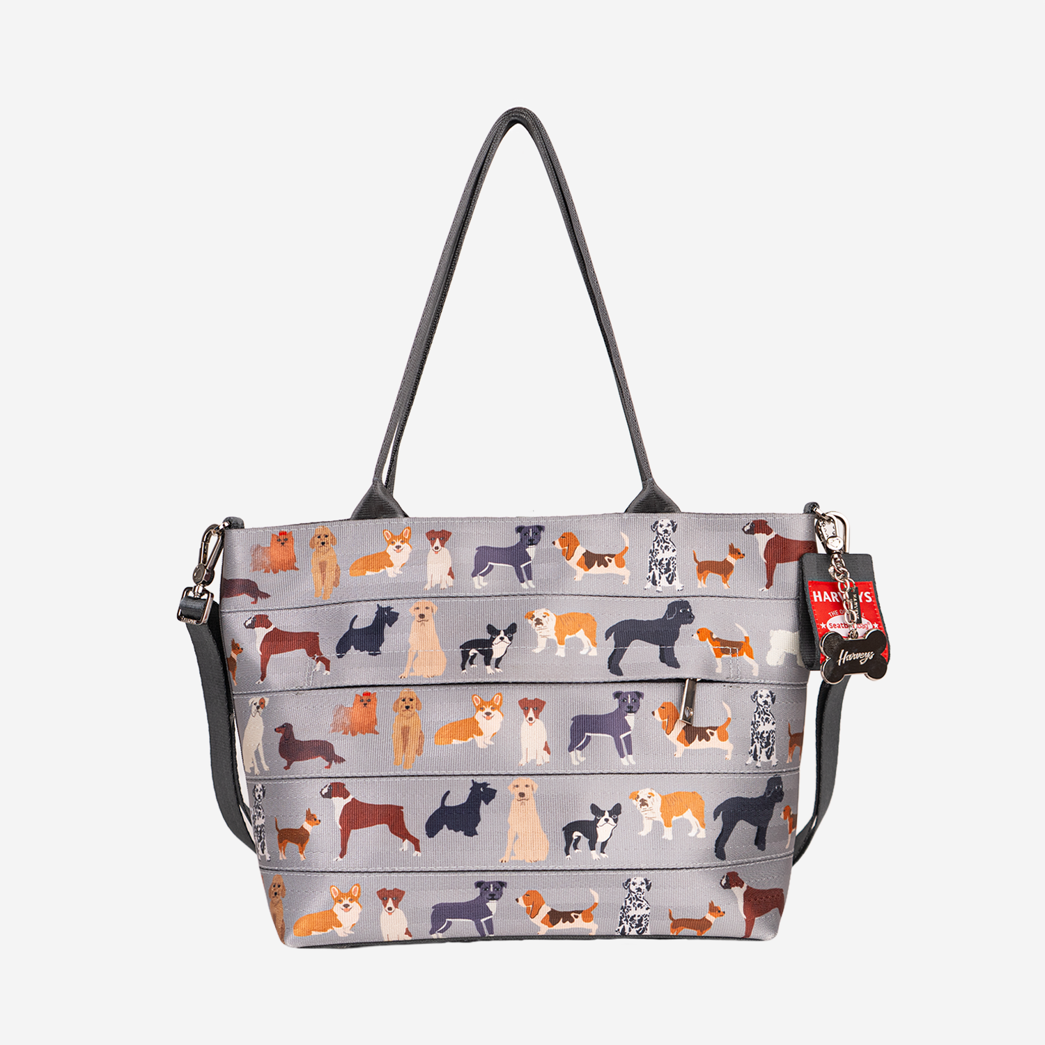 The front view of the Mini Streamline Tote in Top Dog