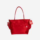 The front view of a Mini Streamline Tote in Scarlet