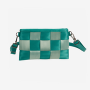 The front of a Mint N Emerald Hip Pack