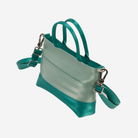 The side of a Mint N Emerald Petite Tote