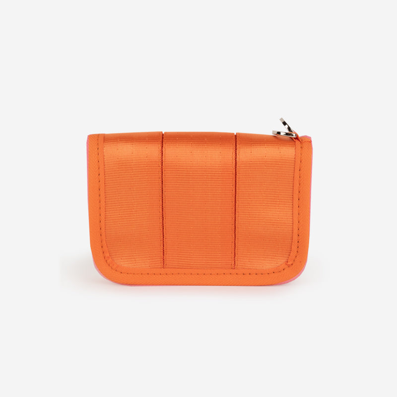 Orange Fun Size Wallet Front View