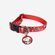 Peanuts BFF S/M Dog Collar Front View