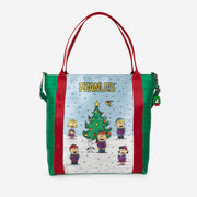 Peanuts Christmas Poster Tote Front View