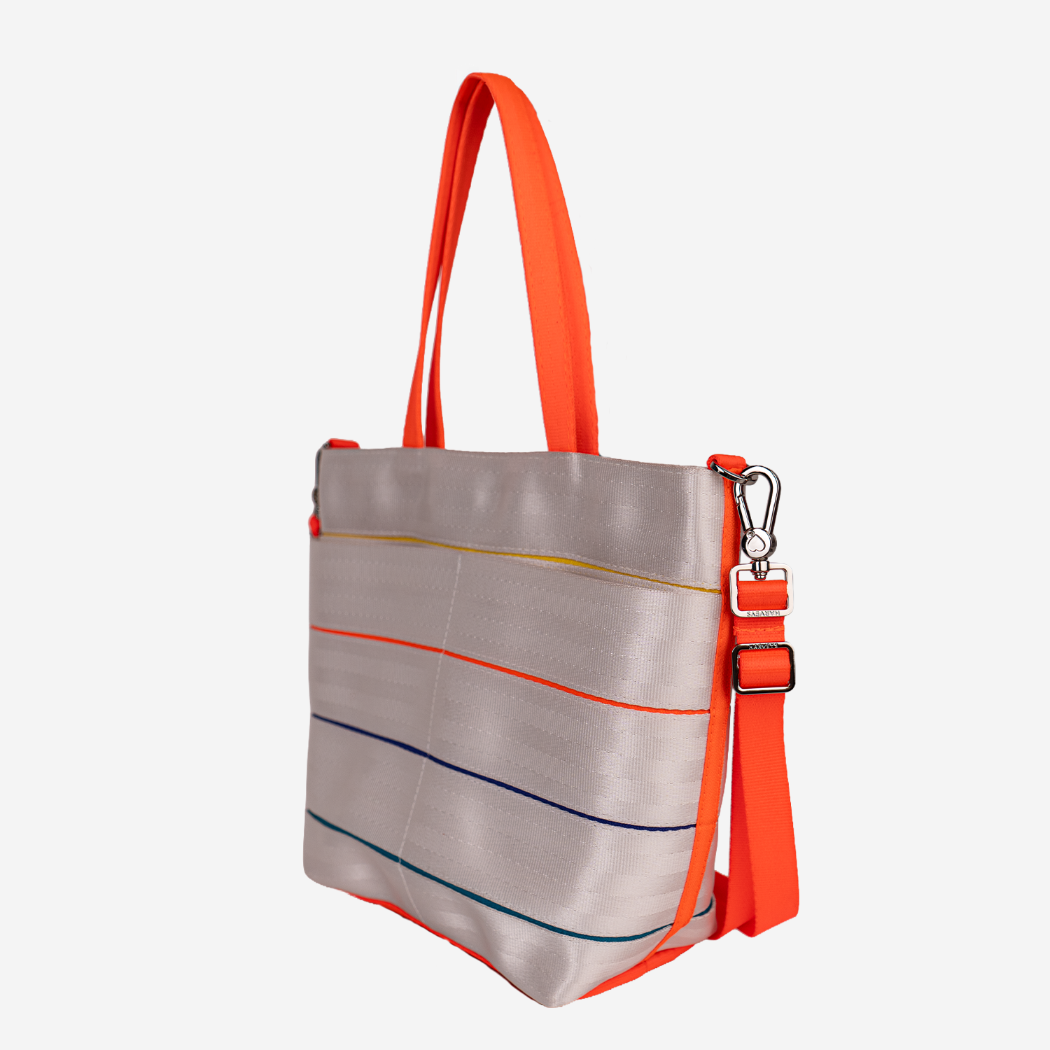 The side view of a Rosie Tote in PopCycle