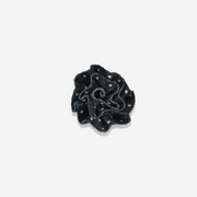 A Black Dottie Mystery Rosette Clip