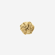 Front view of a Rosette Clip in the color Gold