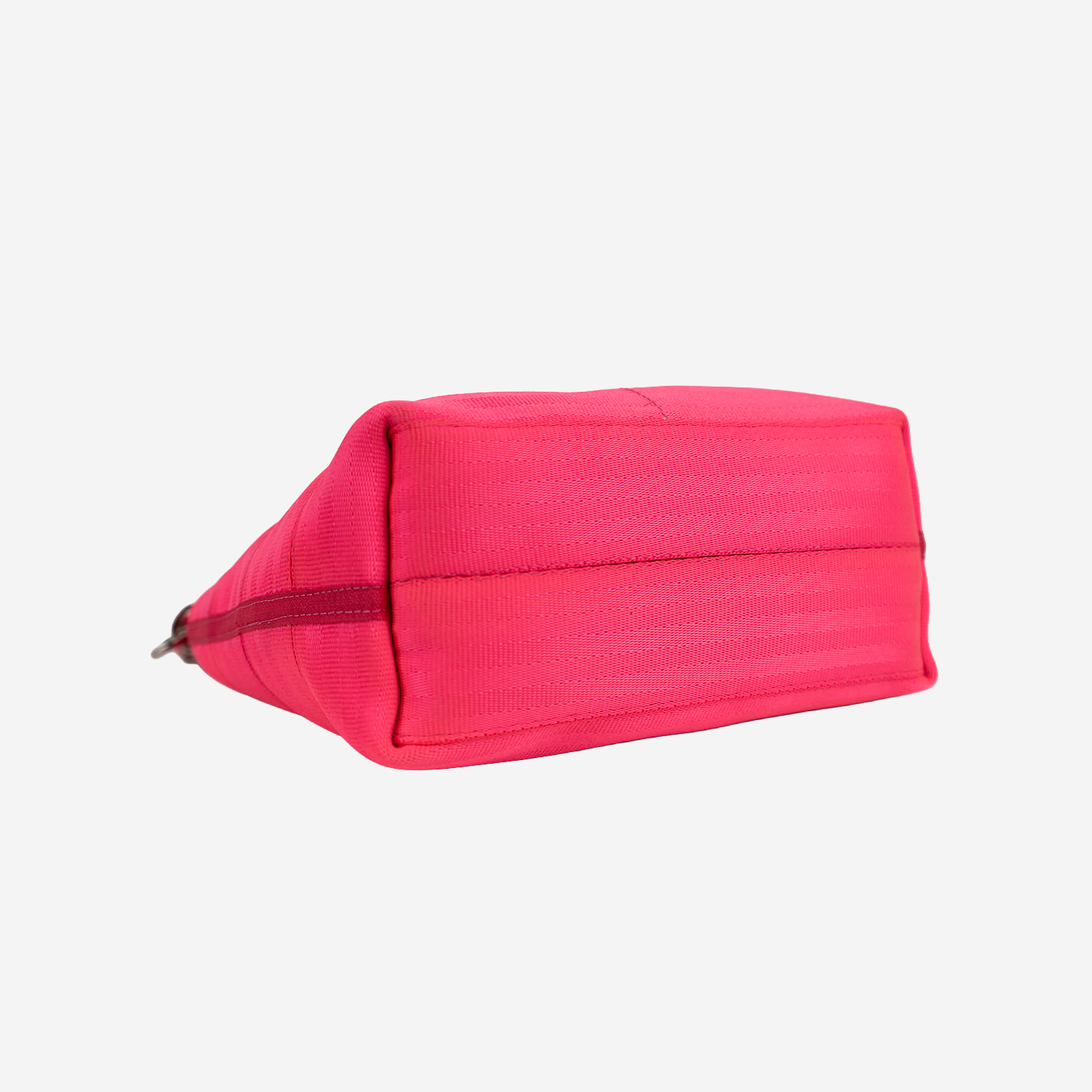 The bottom view of Rosie Tote in Dragonfruit