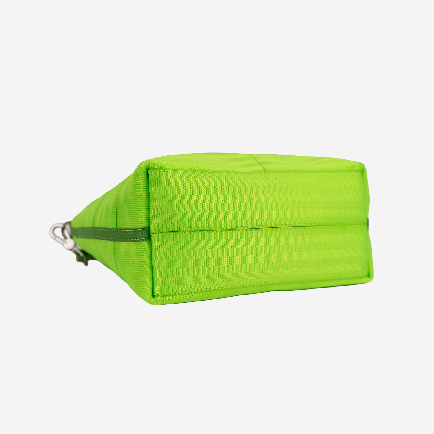 The bottom view of a Rosie Tote in Lime