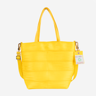 The front view of the Rosie Tote in Lemon