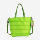 The front view of a Rosie Tote in Lime