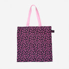The front view of The Pink Agenda Pink Ribbon Shopper Tote