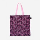 The front view of The Pink Agenda Pink Ribbon Shopper Tote