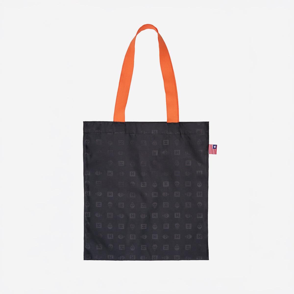 Front view of small shopper tote in Punk'N