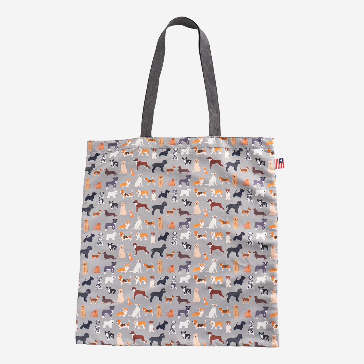 The front view of the Shopper Tote in Top Dog