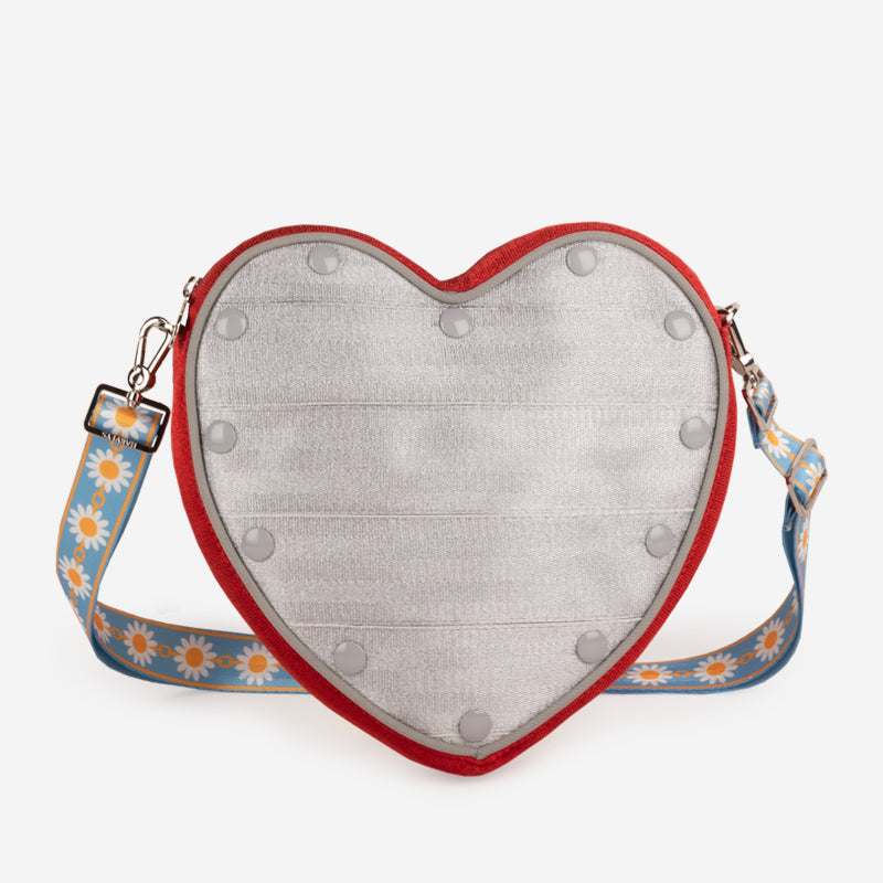 Warner Bros Wizard of Oz Heart Crossbody Back  View