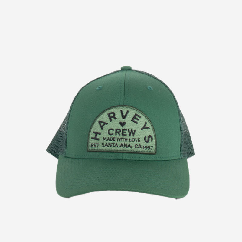 Front view Trucker hat green