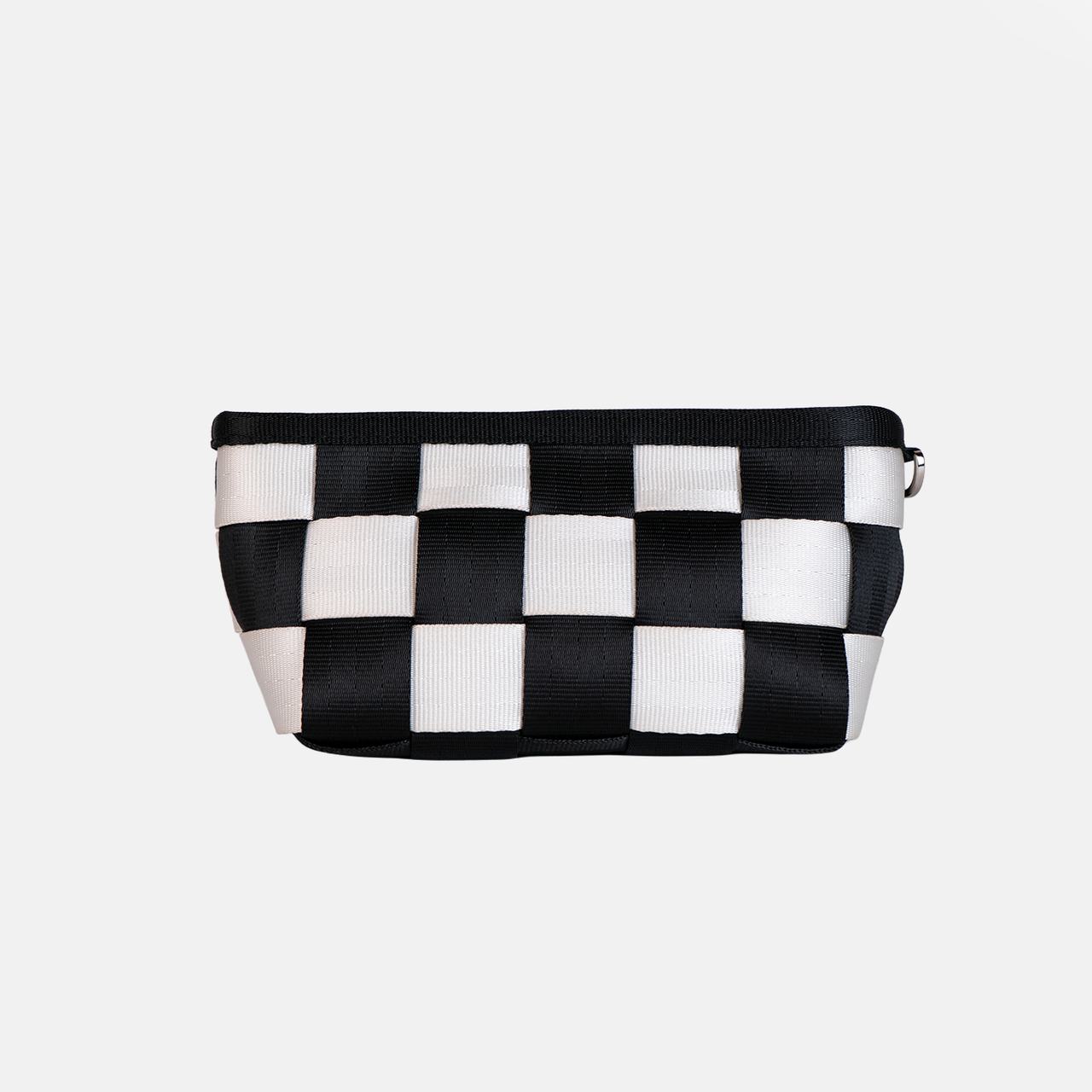 Triangle Makeup Case / Black N White