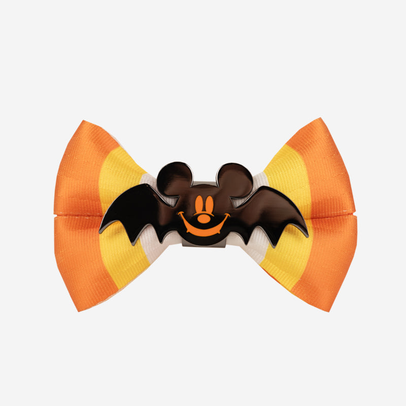 Disney Vampire Mickey Large Bow Front View
